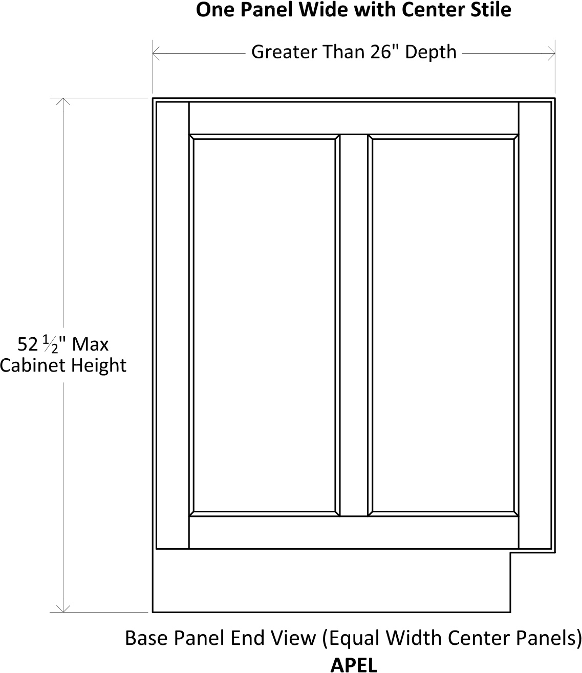 Specsheet Applied Panel End Framed Base 2