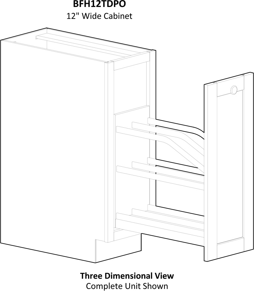 Specsheet Cabinet Pullout Tray 2