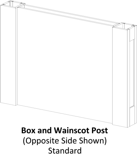 Specsheet Island End Cap Box Wainscot Post 2